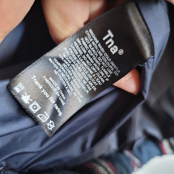 Tna, Oversized Coaches Jacket, Blue/Red/White, Size Small,‎ NWT - Picture 16 of 16